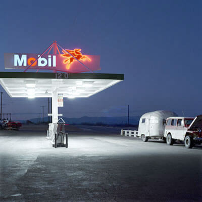 Mobil/Trailer Inyokern, California 1991<p>© Jeff Brouws</p>