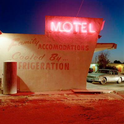 Motel Fresno, California, 1993<p>© Jeff Brouws</p>