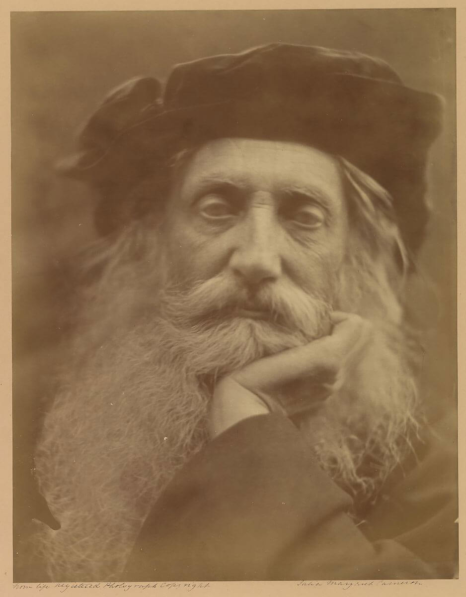  Henry Taylor October 10, 1867, Gift of Lucy Chauncey, in memory of her father, Henry Chauncey, 1935, The MET<p>© Julia Margaret Cameron</p>