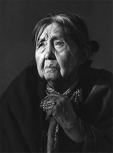 Anciana de Taos<p>© Flor Garduño</p>