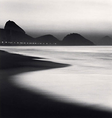 Copacabana Beach, Rio de Janeiro, Brazil, 2006<p>Courtesy Supervision / © Michael Kenna</p>