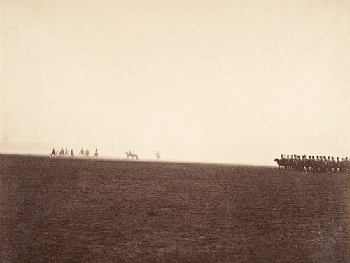 Cavalry Maneuvers, 1857<p>© Gustave Le Gray</p>