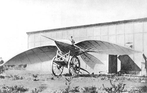 Le Bris flying machine, 1868<p>©  Nadar</p>