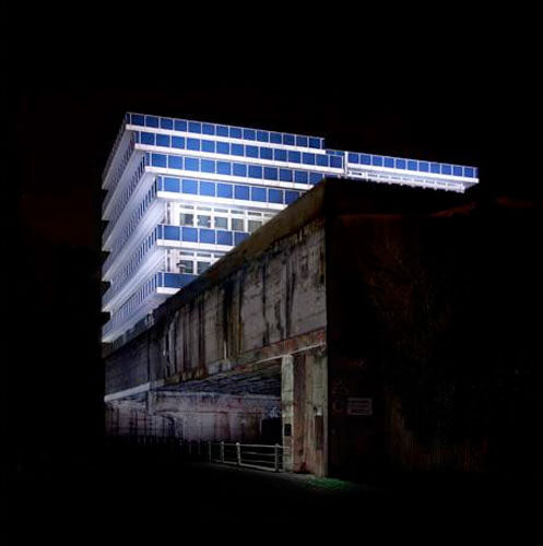 Blue House Night/Color Series, 2010<p>© Ralf Peters</p>