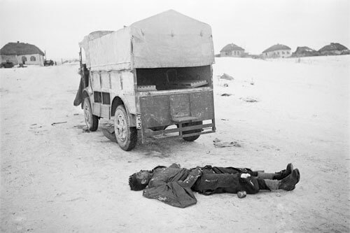 He fought to the end… Dead German driver. February 1943<p>© Arkady Shaikhet</p>