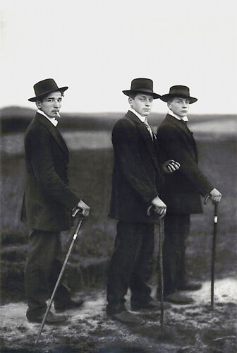 Young Farmers, 1914<p>© August Sander</p>