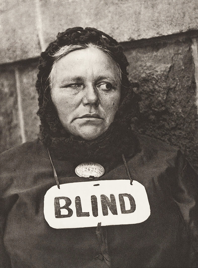 Blind Woman, New York, 1916 <p>Courtesy Aperture Foundation, Inc., Paul Strand Archive / © Paul Strand</p>