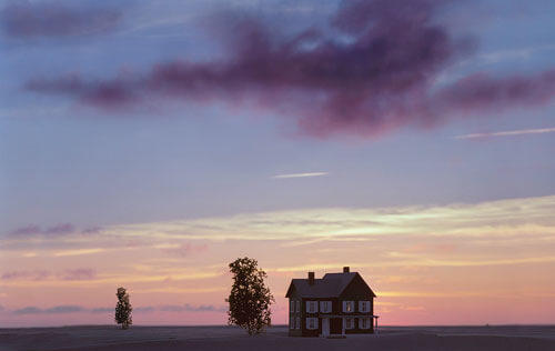 House under a red Cloud, 2005<p>© Thomas Wrede</p>
