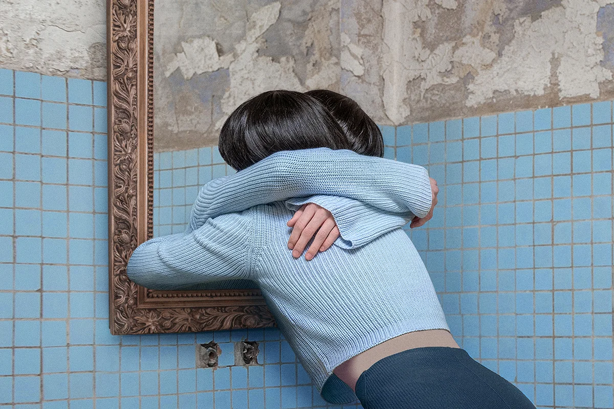 Look in the mirror and say I love you © Jana Šantavá