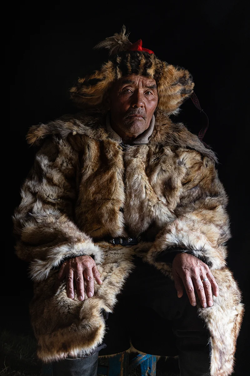 Kazakh Mongolian Eagle Hunter © Julian Elliott