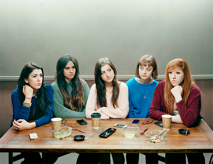 Five Girls 2014 by David Stewart, 2014