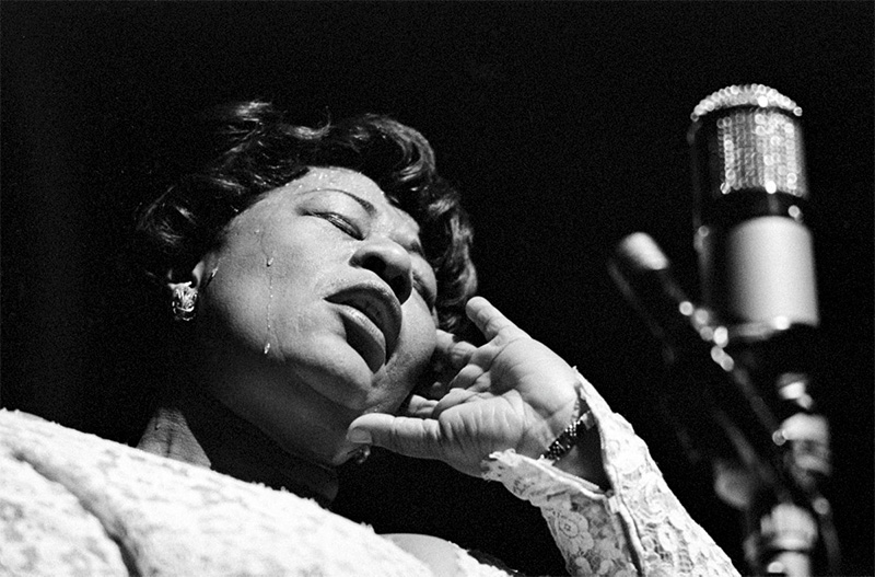 Ella Fitzgerald by Herman Leonard