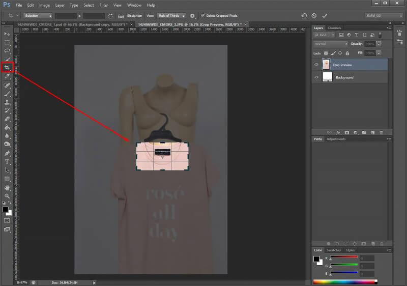 photoshop ghost effect