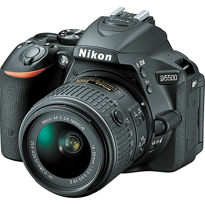Nikon D5500 DX-format Digital SLR w/ 18-55mm VR II Kit Nikon D5500 DX-format Digital SLR w/ 18-55mm VR II Kit