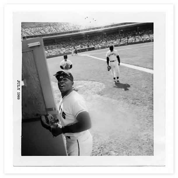 Michael Jang - Willie Mays at Candlestick Park, San Francisco, Age 9