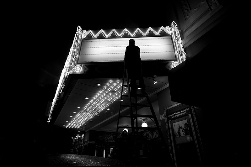 Pamela Gentile - Marquee, Castro Theatre, San Francisco