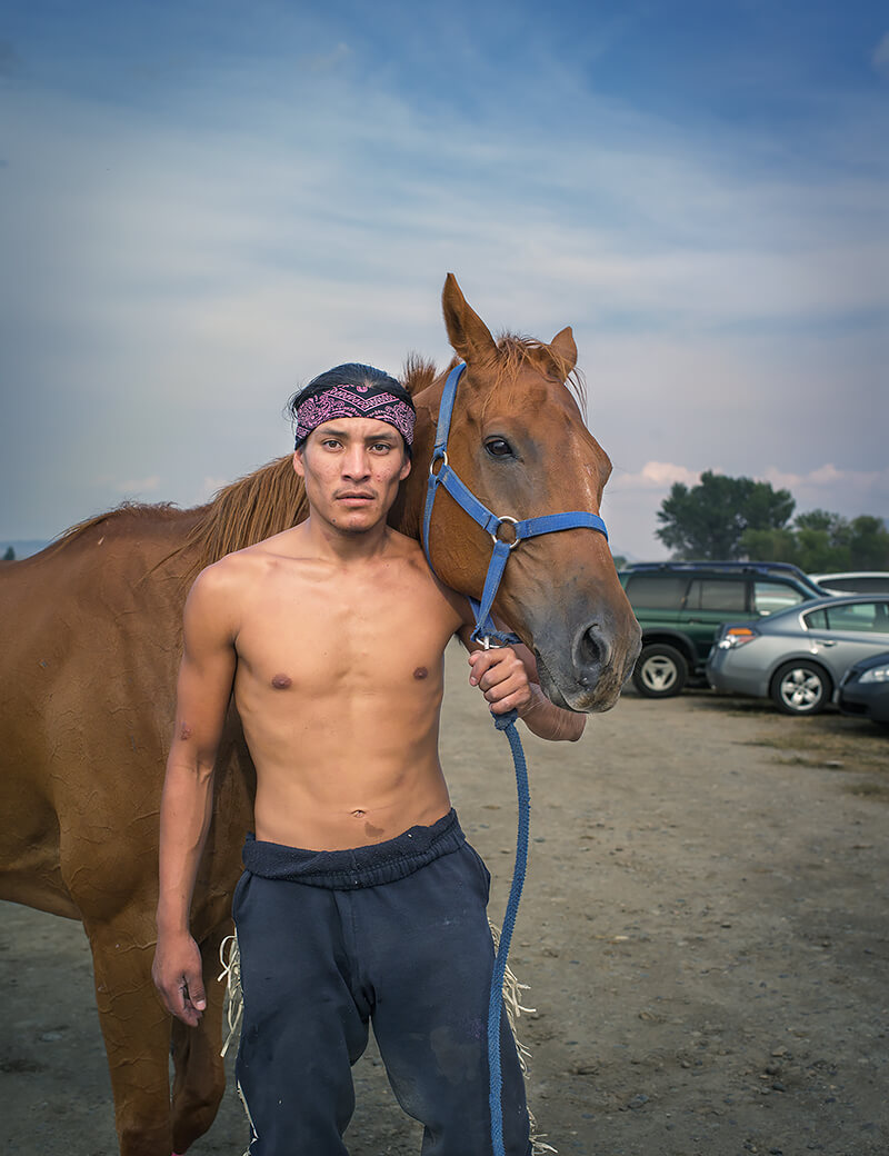 Greta Pratt - Ashton Old Elk, Relay Rider