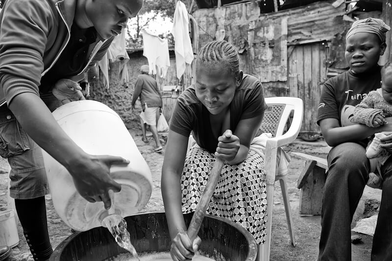 Maureen Ruddy Burkhart - Making Soap