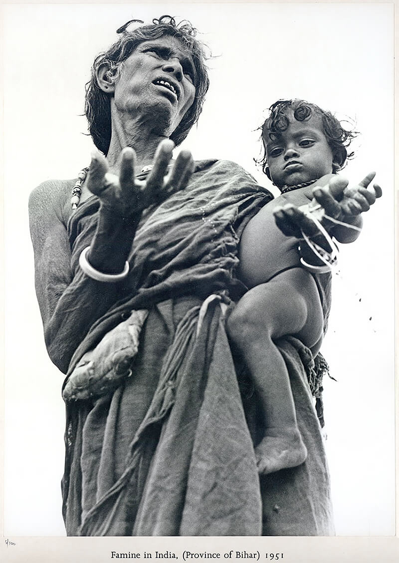 Werner Bischof: Famine in India (Province of Bihar) 1951