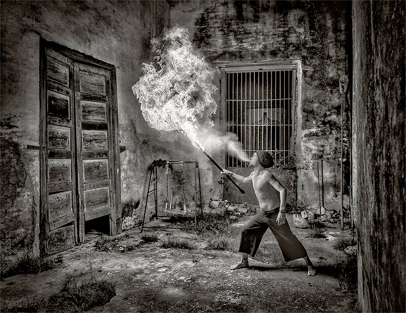 Dan Burkholder: Firebreather, Trinidad, Cuba, 2017/2018