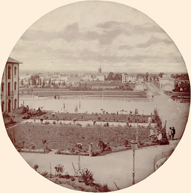 Charles Nègre: General View, Vincennes Imperial Asylum 1859