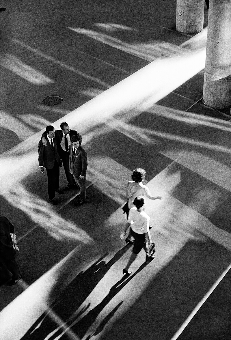 René Burri - The Ministry of Health building, designed by architect Lúcio Costa's team, including Oscar Niemeyer. Rio de Janeiro, Brazil. 1960.