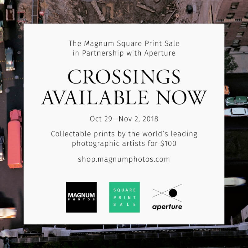 Crossings: The Magnum Square Print Sale in Partnership with Aperture