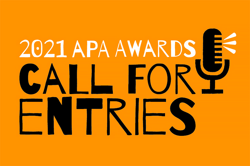 2021 APA Awards: Call for Entries