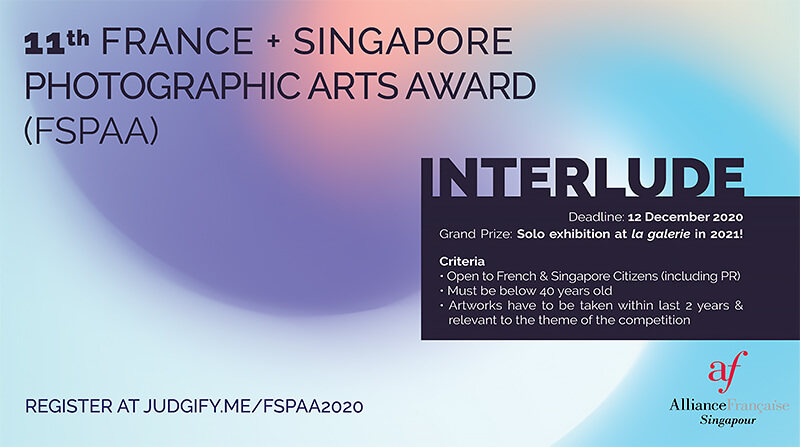 11th France + Singapore Photographic Arts Award (FSPAA)