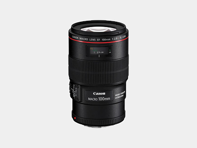 Canon 100mm f/2.8L Macro IS USM Lens for Canon EF Mount