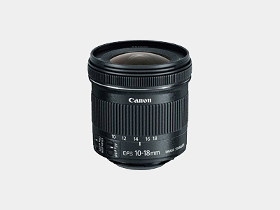 Canon EF-S 10-18mm f/4.5-5.6 IS STM Lens for Canon EF Mount