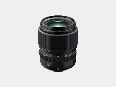 Fujifilm Fujinon GF 80mm f/1.7 R WR Lens for Fujifilm G Mount