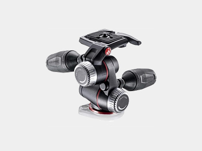 Manfrotto XPRO 3-Way, Pan-and-Tilt Head with 200PL-14 Quick Release Plate