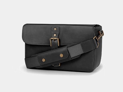 MegaGear Leather Camera Messenger Bag