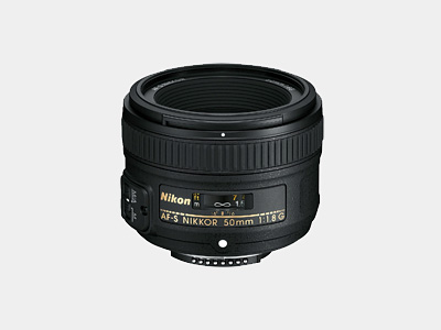 Nikon AF-S NIKKOR 50mm f/1.8G Lens for Nikon F Mount