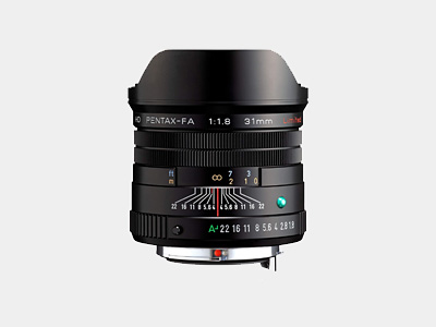 Pentax HD Pentax-FA 31mm f/1.8 Limited Lens for Pentax K Mount