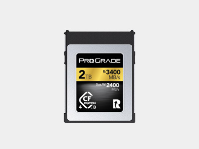 ProGrade Digital 2TB CFexpress 4.0 Type B Gold Memory Card