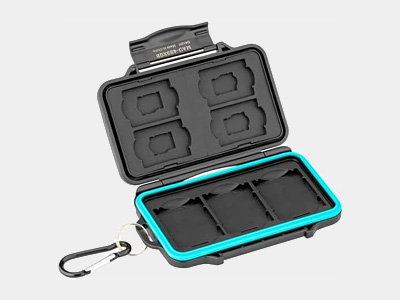 Ruggard Leda Memory Card Case for SD, microSD, and CF/CFast Cards
