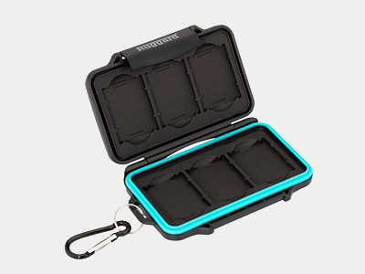 Ruggard Leda Memory Card Case for 6 XQD or CFexpress Cards