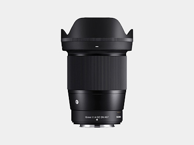 Sigma 16mm f/1.4 DC DN Contemporary Lens for Fujifilm X Mount