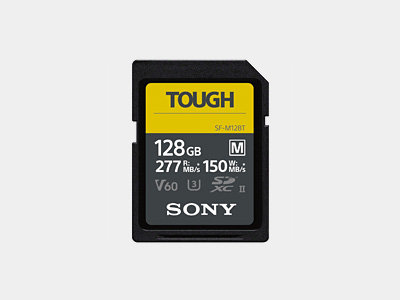 Sony 128GB SF-M Tough Series UHS-II SDXC Memory Card