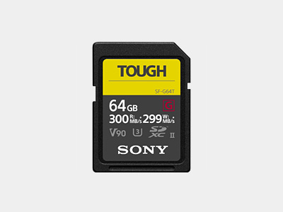 Sony 64GB SF-G Tough Series UHS-II SDXC Memory Card