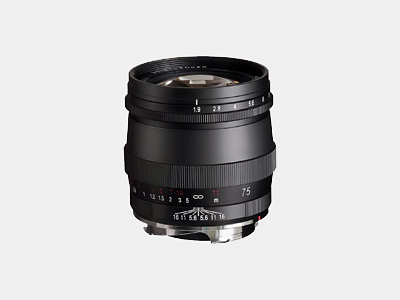 Voigtlander Ultron 75mm f/1.9 Lens for Leica M Mount
