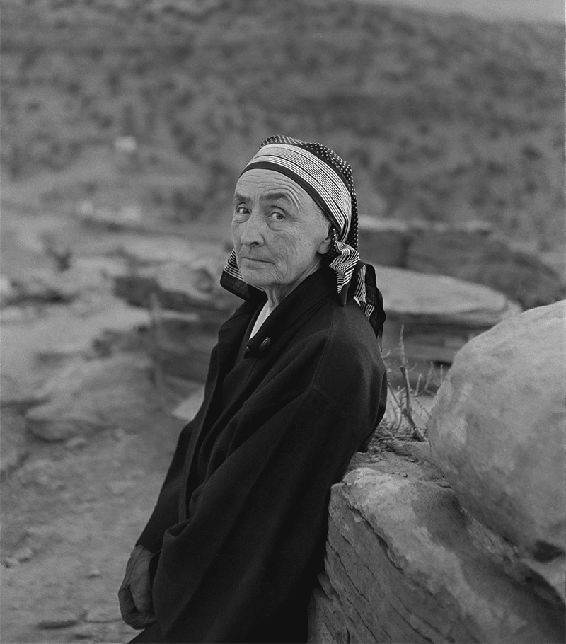 American Icons: Frank Lloyd Wright and Georgia O’Keeffe, Photographs by Tony Vaccaro