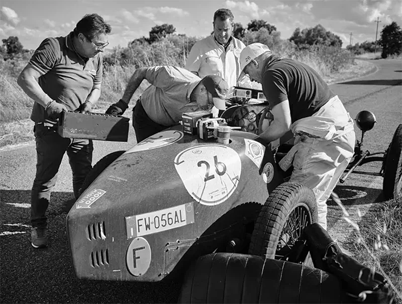 E.A. Kahane: Heart of the Race, Master Mechanics of the Mille Miglia