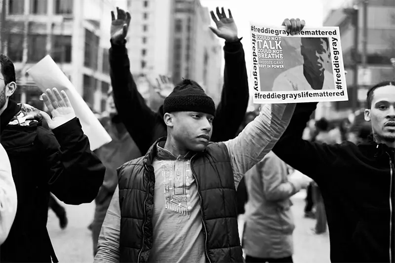 Heavy with History: Devin Allen and the Baltimore Uprising 