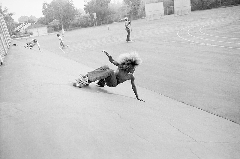Hugh Holland: Silver. Skate. Seventies. 