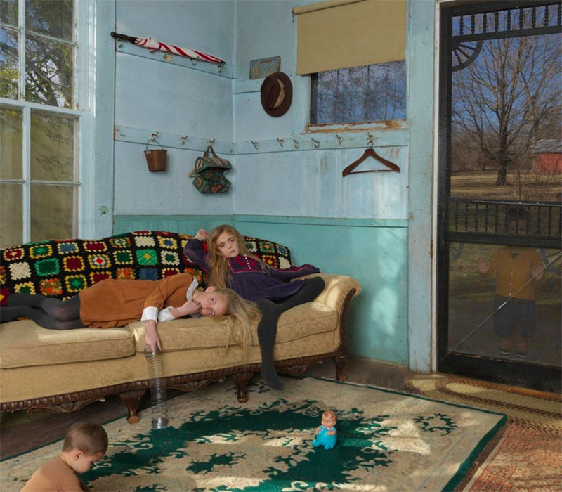 Julie Blackmon: Up Around the Bend