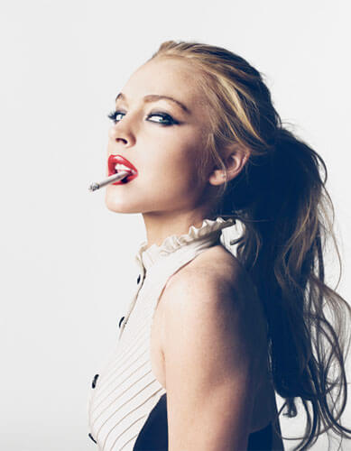 Lindsay Lohan, New York, 2007<p>Courtesy Trunk Archive / © Bryan Adams</p>