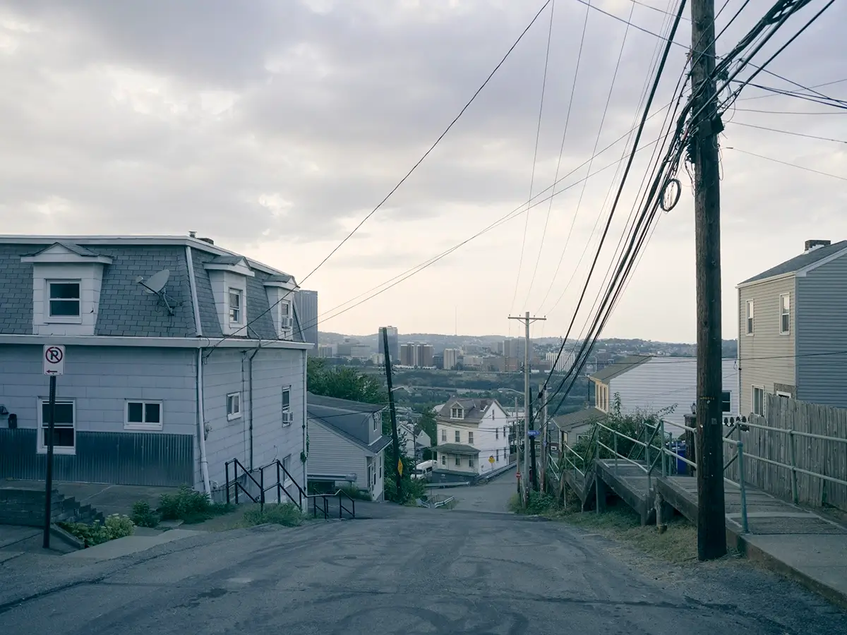 Residential Area, Pittsburgh<p>&copy; Damien Aubin</p>